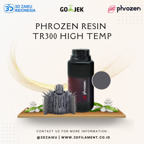 Original Phrozen Resin TR300 High Temp 3D Printer Resin 220 Derajat
